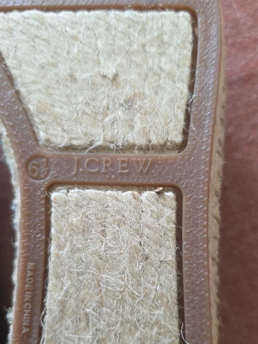 J. Crew Women's Green & Gray Striped Canvas Espadrilles NWOT